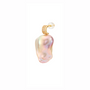 Cressida | Pink Baroque Pearl Gold Earrings - image 3