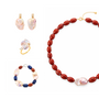 Fenella | Multicolor Baroque Pearl Jewelry Set - image 1
