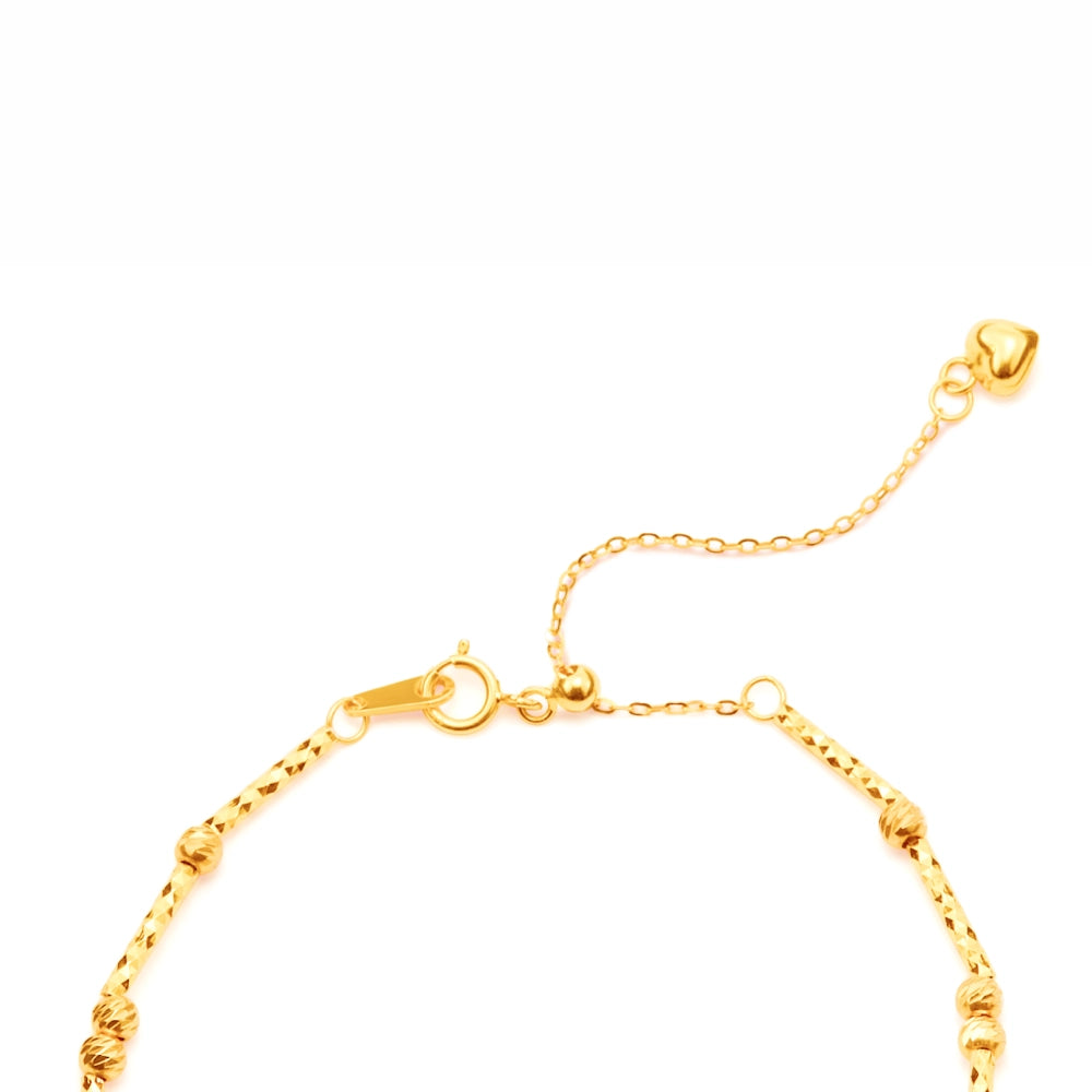 Jemima | Purple Baroque Pearl Bracelet