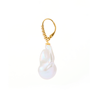 Aurora Cascade Baroque Pearl Earrings thumbnail 3