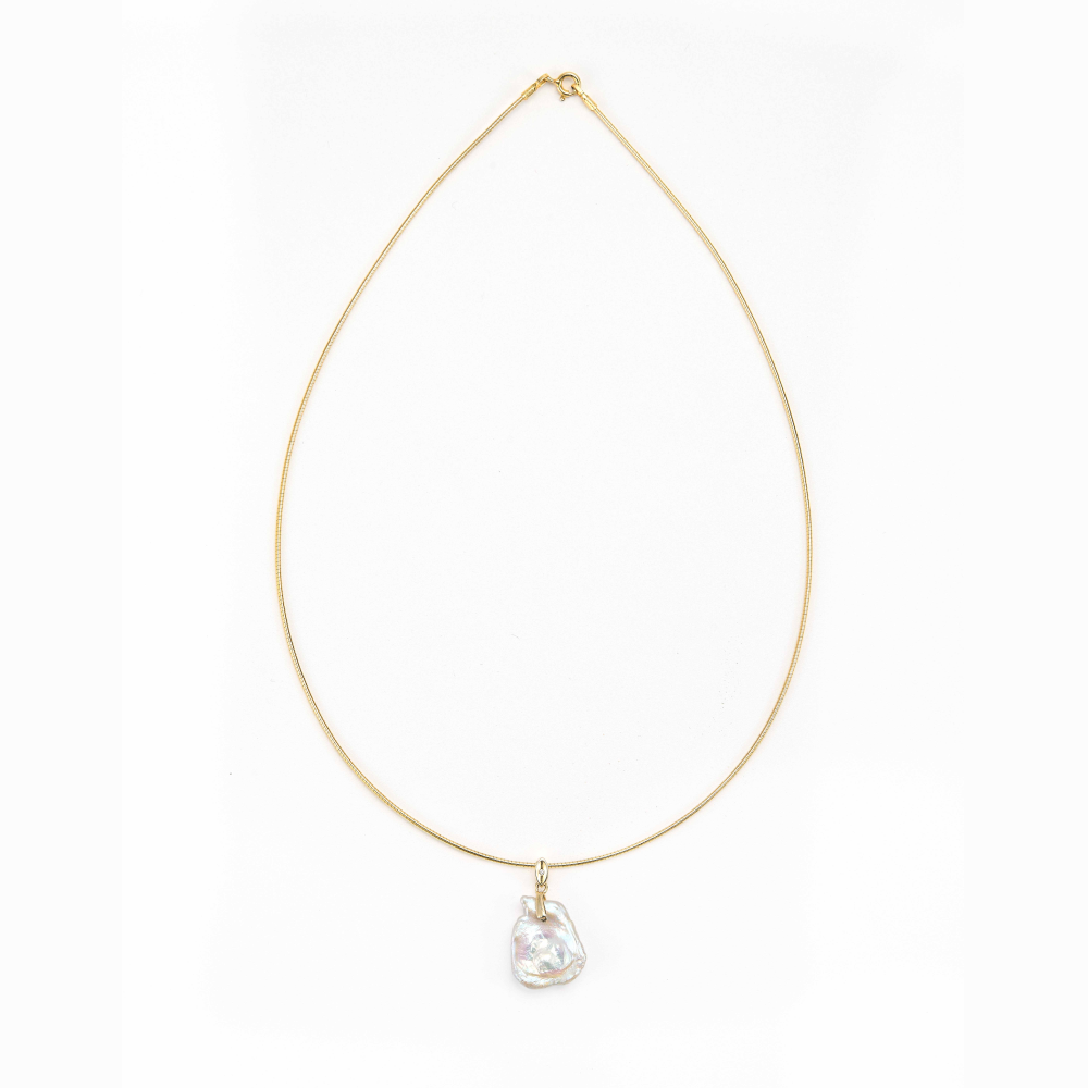 Collier de perles baroques Aurora Pearl main thumbnail