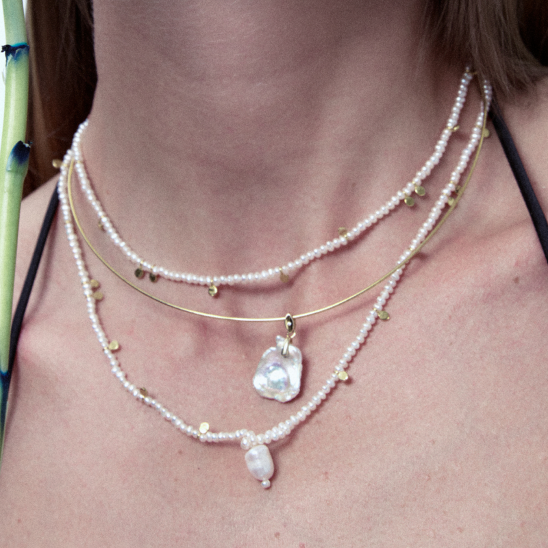 Aurora Pearl Baroque Pearl Necklace