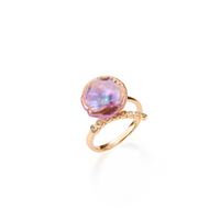 Aurora Petal Baroque Pearl Ring thumbnail 2