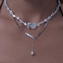 Lonsy stick pearl pendant model view 1