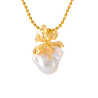 Blooming Aurora Baroque Pearl Pendant thumbnail 2
