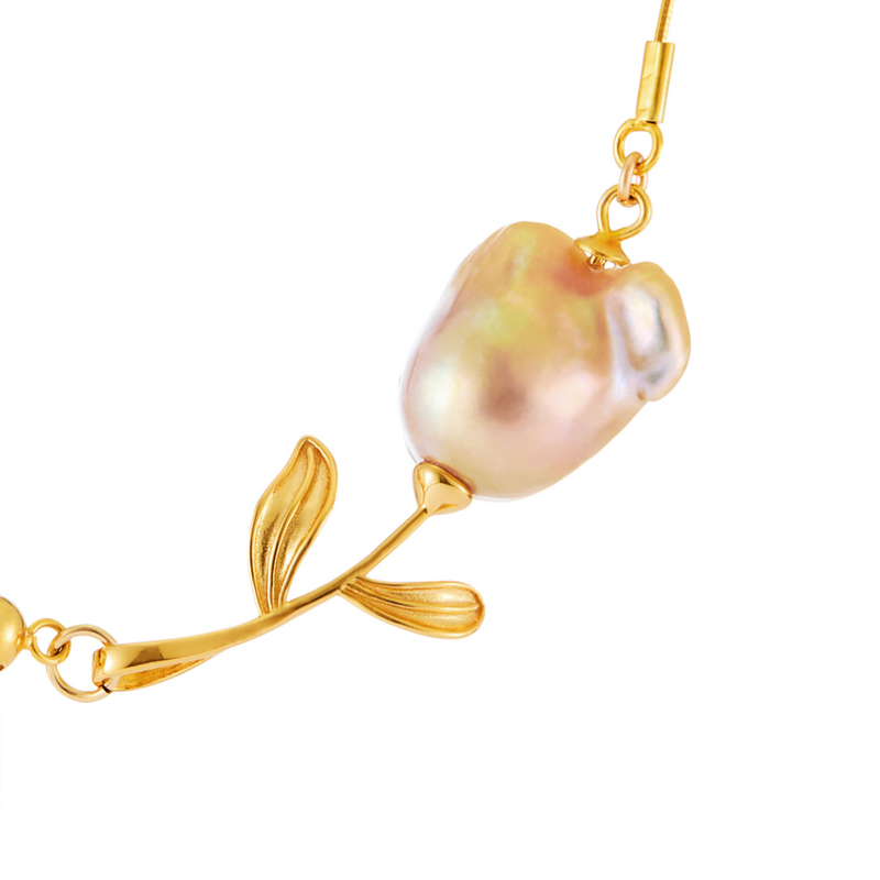 Blooming Baroque Rose Pendant image 3