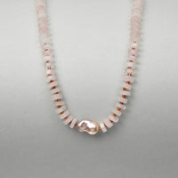 Blush Aura Baroque Pearl Necklace main thumbnail