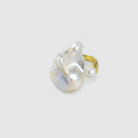 Celestial Duo Baroque Pearl Ring thumbnail 4