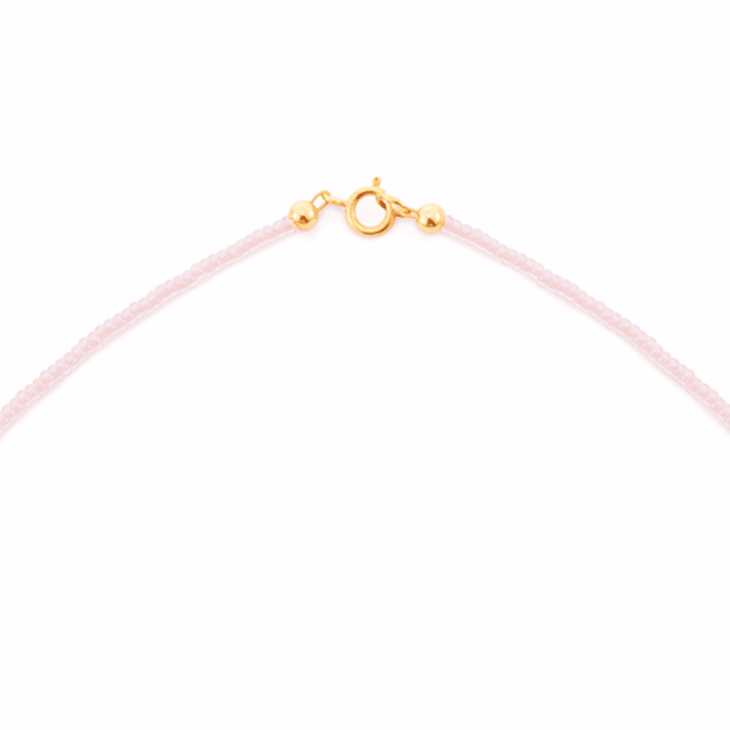 Nectar | Pink Baroque Pearl 18k Gold Pendant image 3