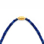 Close up of 18k gold plated hardware