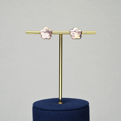 Boucles d'oreilles en perles baroques Flower Drift