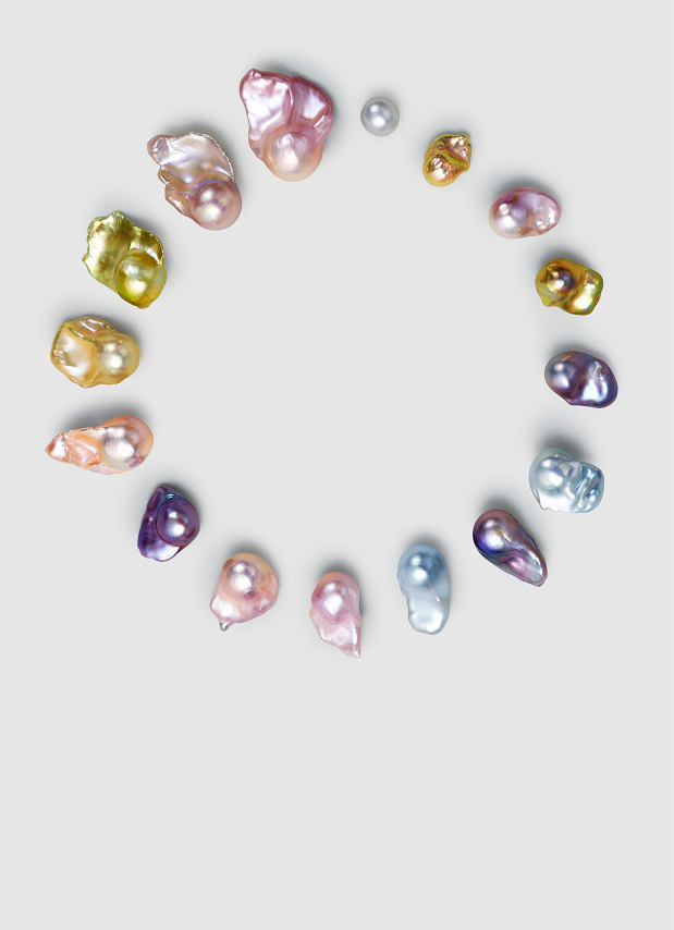 Full spectrum of natural tones & iridescence