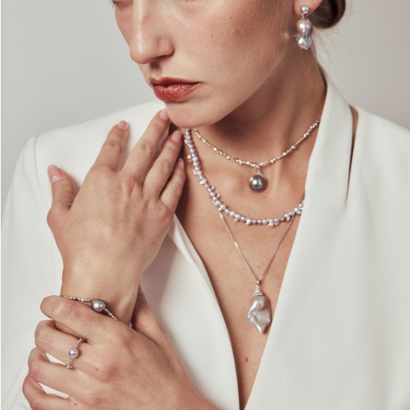 Frost Orb Baroque Ring image 6