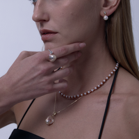 Solace Drop Pearl Earrings thumbnail 3