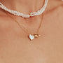 Harbor Heart Baroque Pearl Pendant model view 1