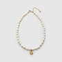 Natural freshwater baroque pearl necklace