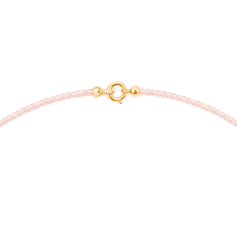 Nectar | White & Pink Baroque Pearl 14k Gold Pedant image 5