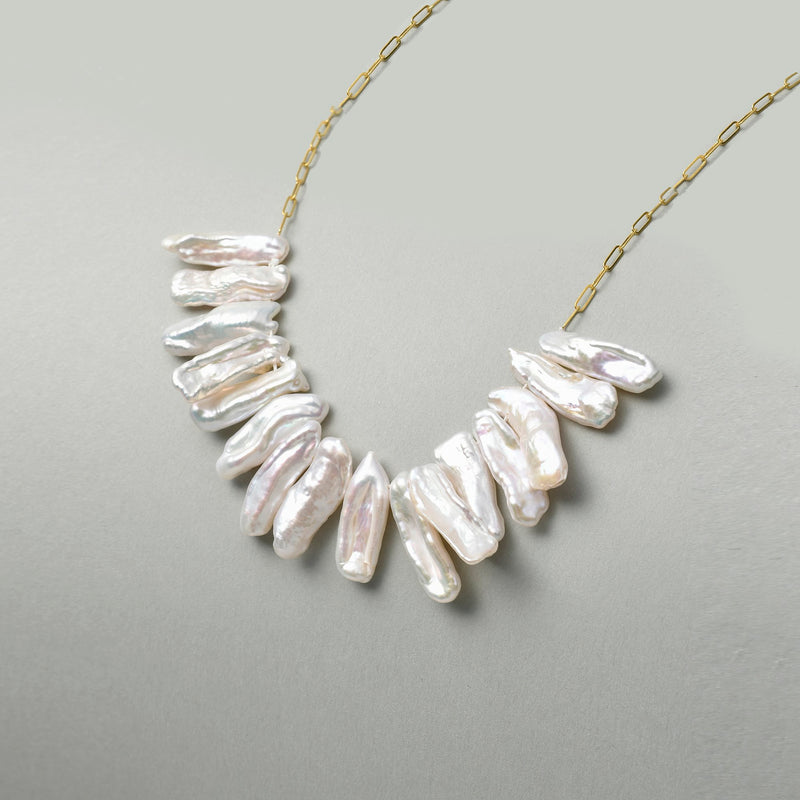 Prelude of Waves stick Pearl pendant image 3