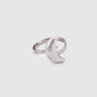 Moon Pearl Open Ring