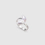 Moon Pearl Open Ring