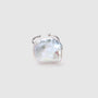 Bold Petal Pearl Open Ring
