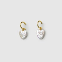 Heart-Shaped Baroque Pearl Earrings main thumbnail