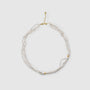 Triple Strand Pink Pearl Necklace