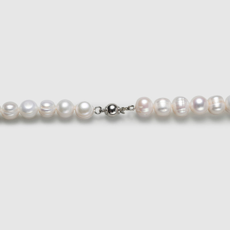 Double Circle Strand Classic Pearl Necklace image 2