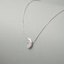 Whisper of the Moon Pear pendant