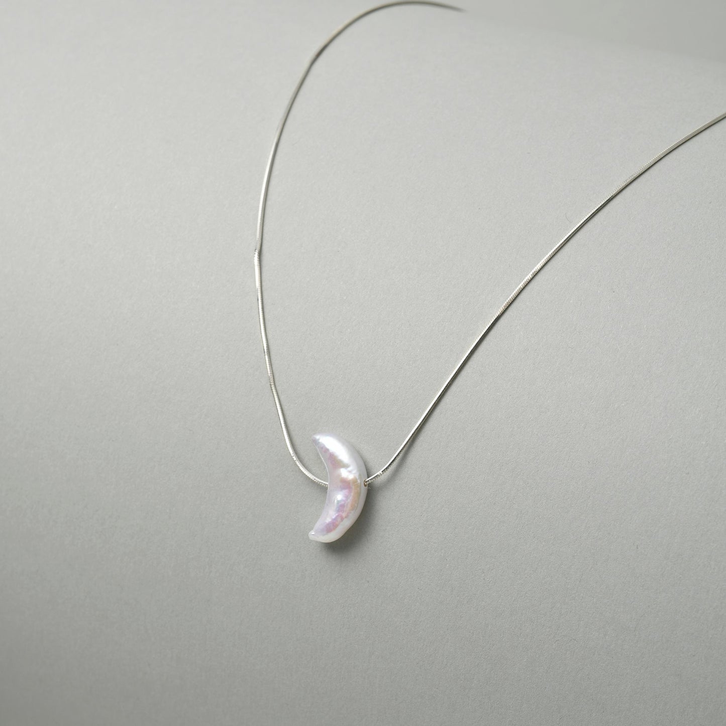 Whisper of the Moon Pear pendant