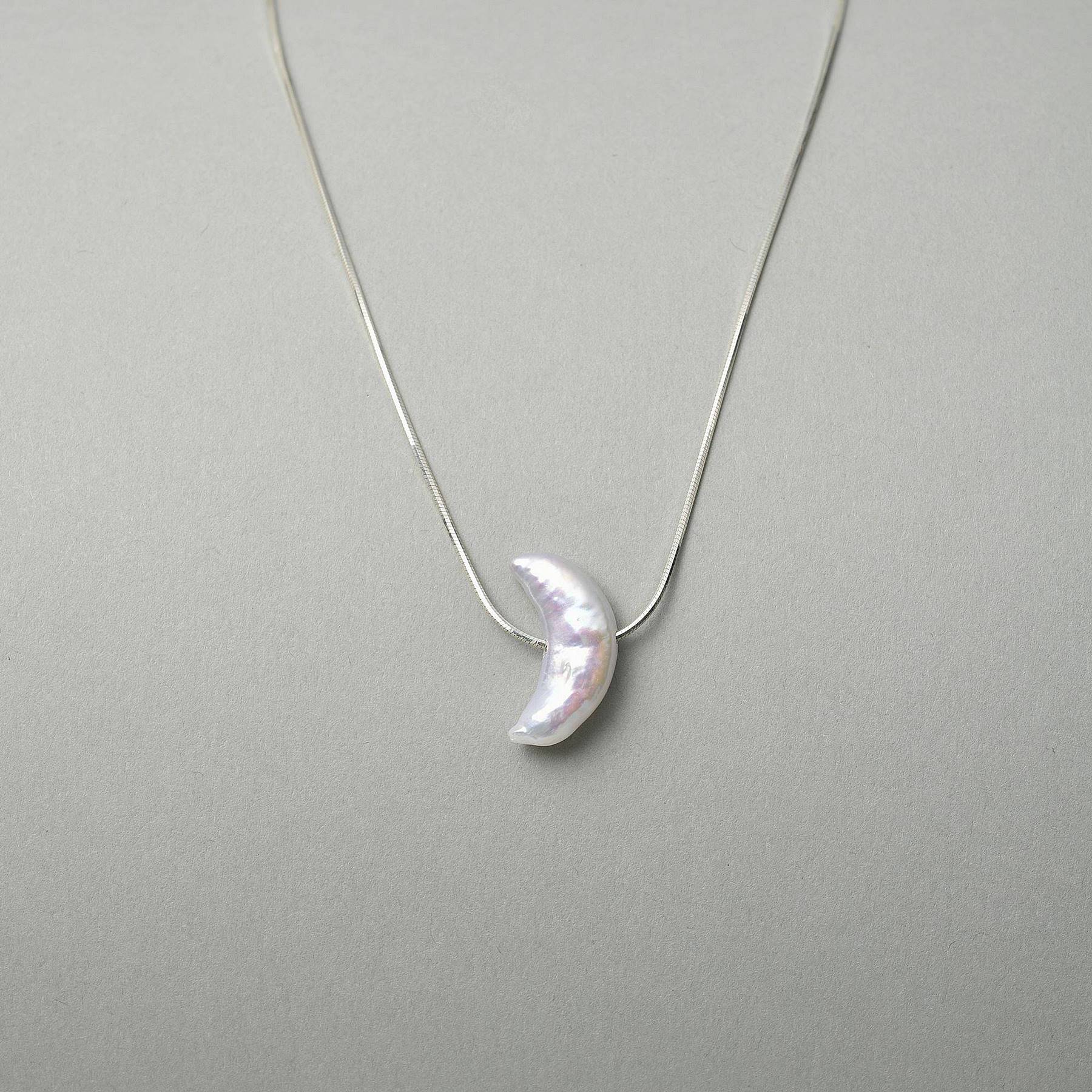 Whisper of the Moon Pear pendant