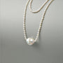 Baroque Statement Pearl Necklace