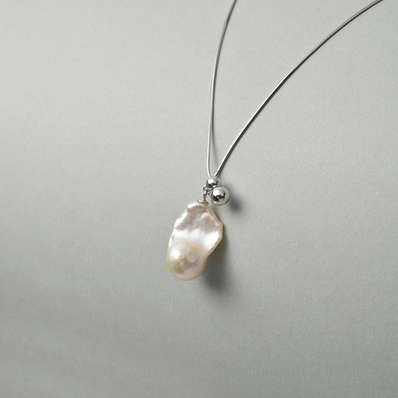 Baroque Blue Mini Drop Pearl Pendant