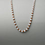 Garnet & Pearl Beaded Necklace