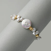 Roman Holiday Button Pearl Bracelet main thumbnail
