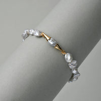 Blue Keshi Pearl Accent Bracelet thumbnail 2