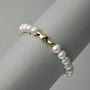 Ridged Pearl Bracelet