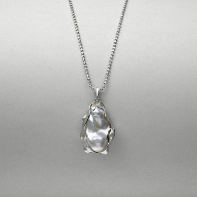 Pendentif baroque Silver Drift