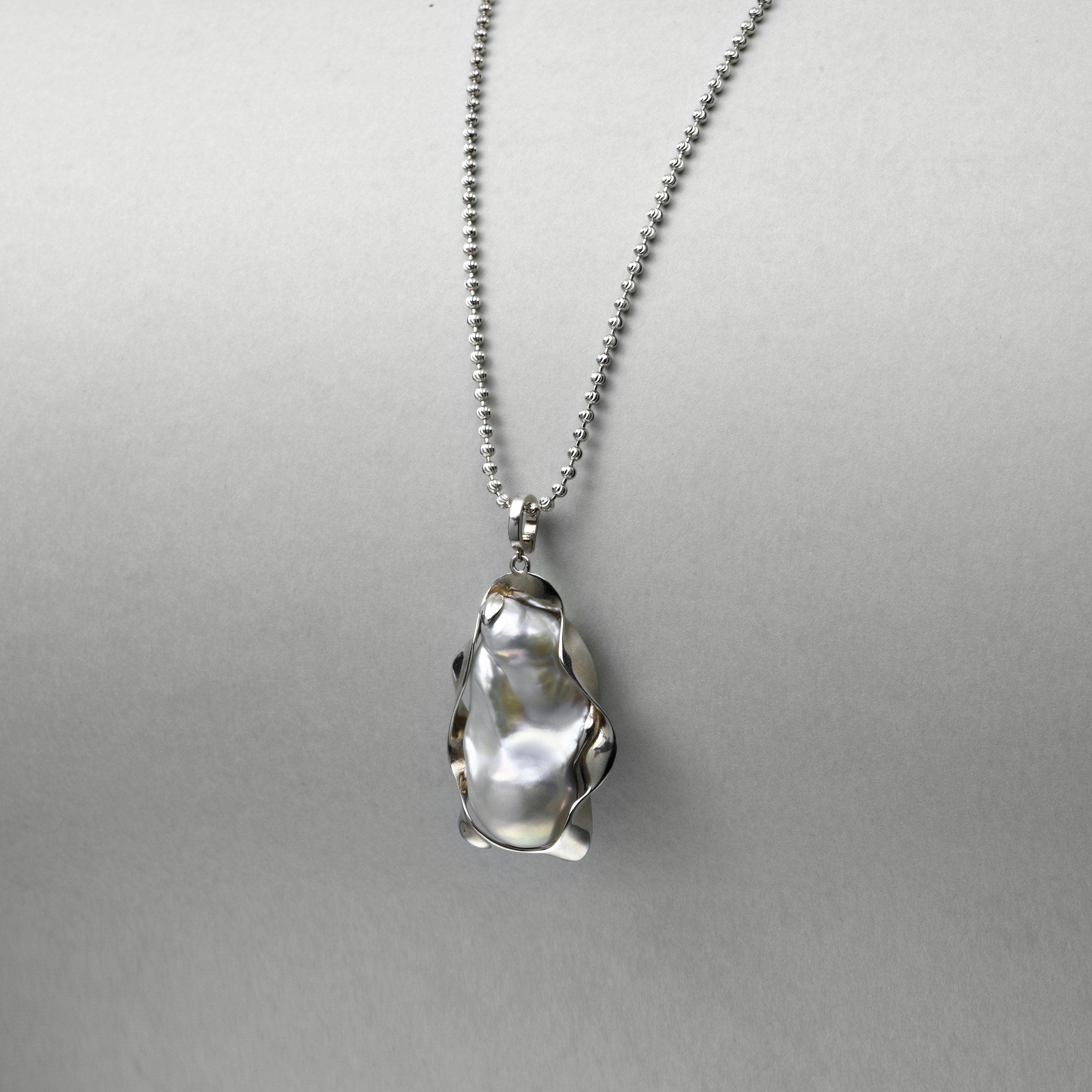 Pendentif baroque Silver Drift thumbnail 2