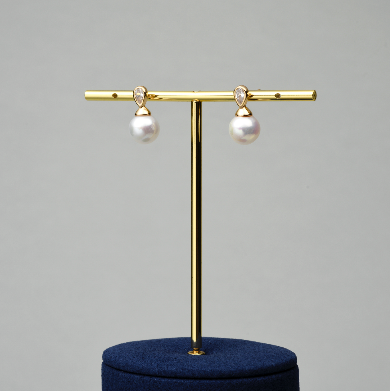 Solace Drop Pearl Earrings