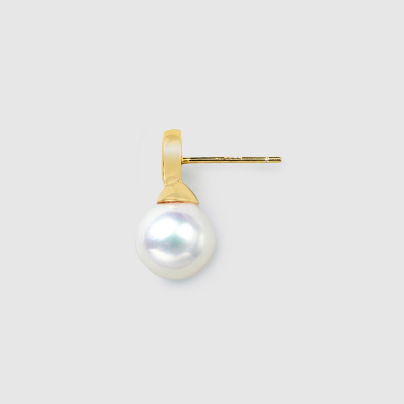 Solace Drop Pearl Earrings image 3