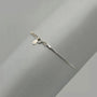 Sterling silver construction and spring ring clasp detail
