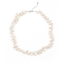 English:Keshi baroque pearl choker necklace official studio photo