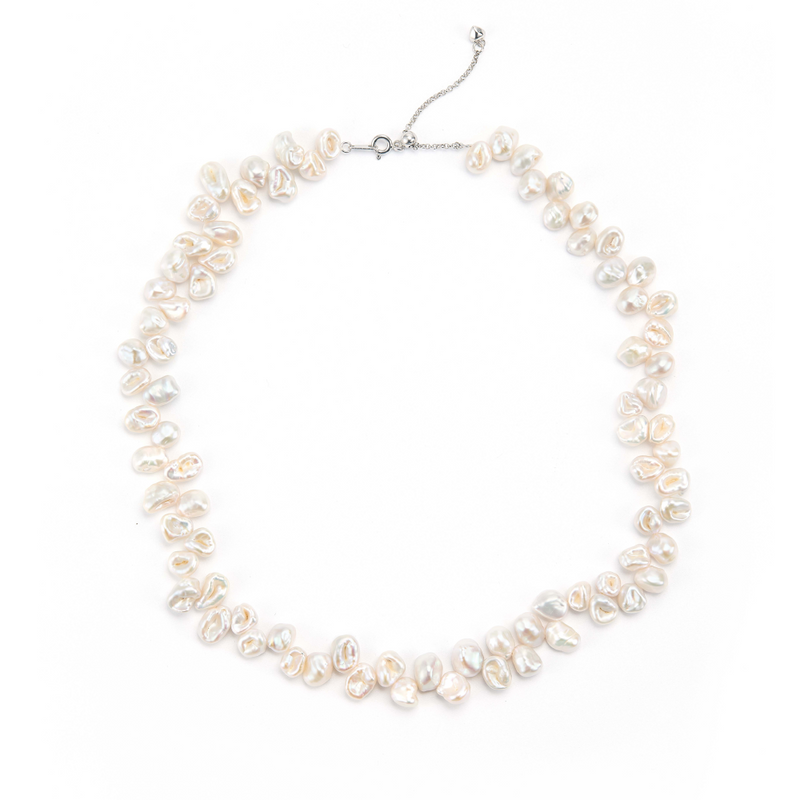Tide Whisper Baroque Pearl Necklace