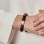 Grove pearl bead bracelet model view 1