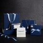 Baroque Hour blue gift packaging