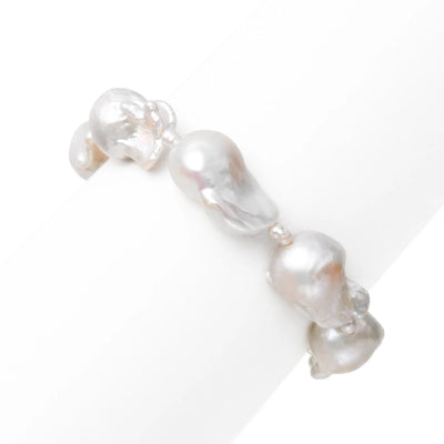 Bracelet baroque à grandes perles