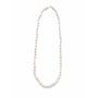 big high quality baroque pearl necklace white