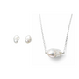 Edith Purple Baroque Pearl Mixed Jewelry Set