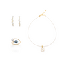 Elsie White Baroque Pearl Mixed Jewelry Set